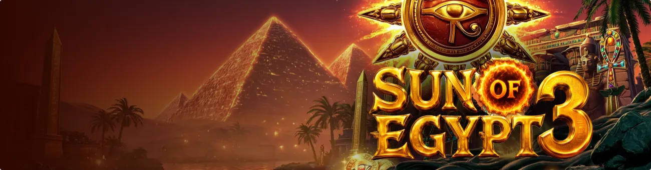 Sun of Egypt 3 Sun of egypt 3 slot Banner 1